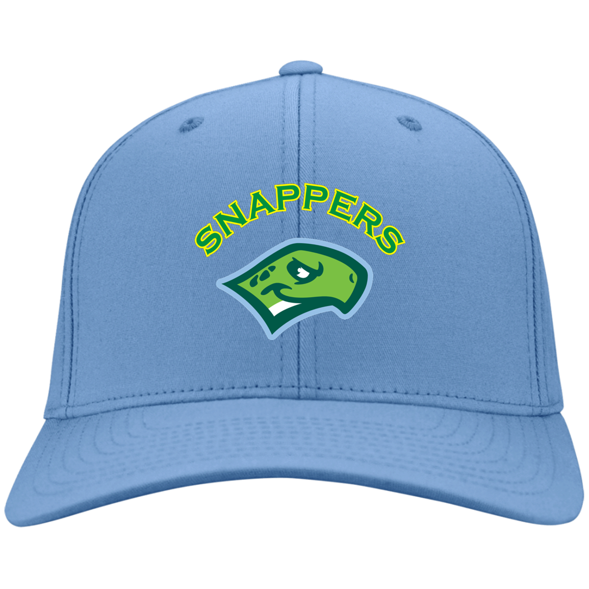 Baby Blue Snappers Head Twill Cap