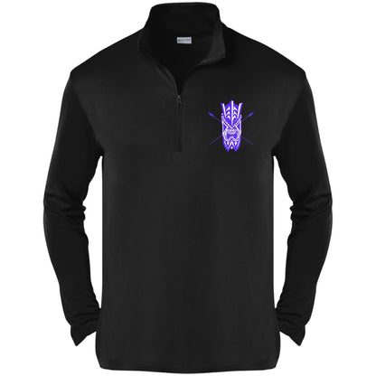 Tiki Spear 1/4-Zip Pullover - Purple