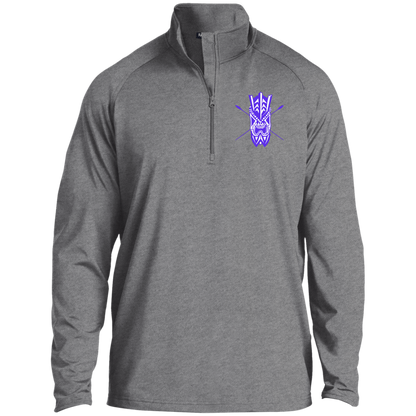 Tiki Spear 1/2 Zip Pullover - Purple