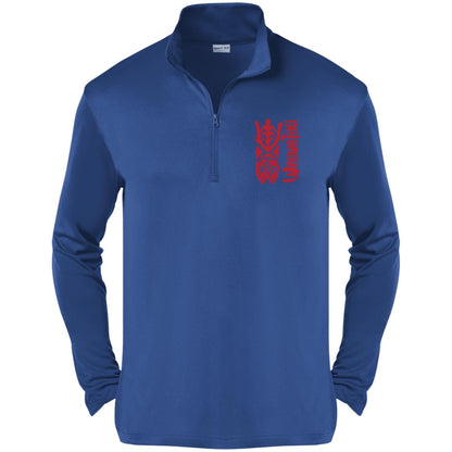 Tiki SBS 1/4-Zip Pullover - Red