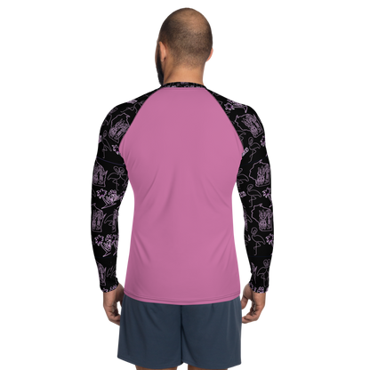 Neon Pattern Rash Guard