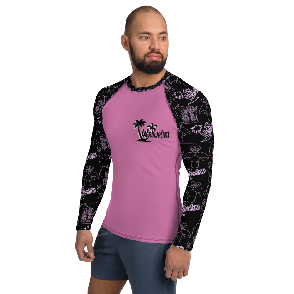 Neon Pattern Rash Guard