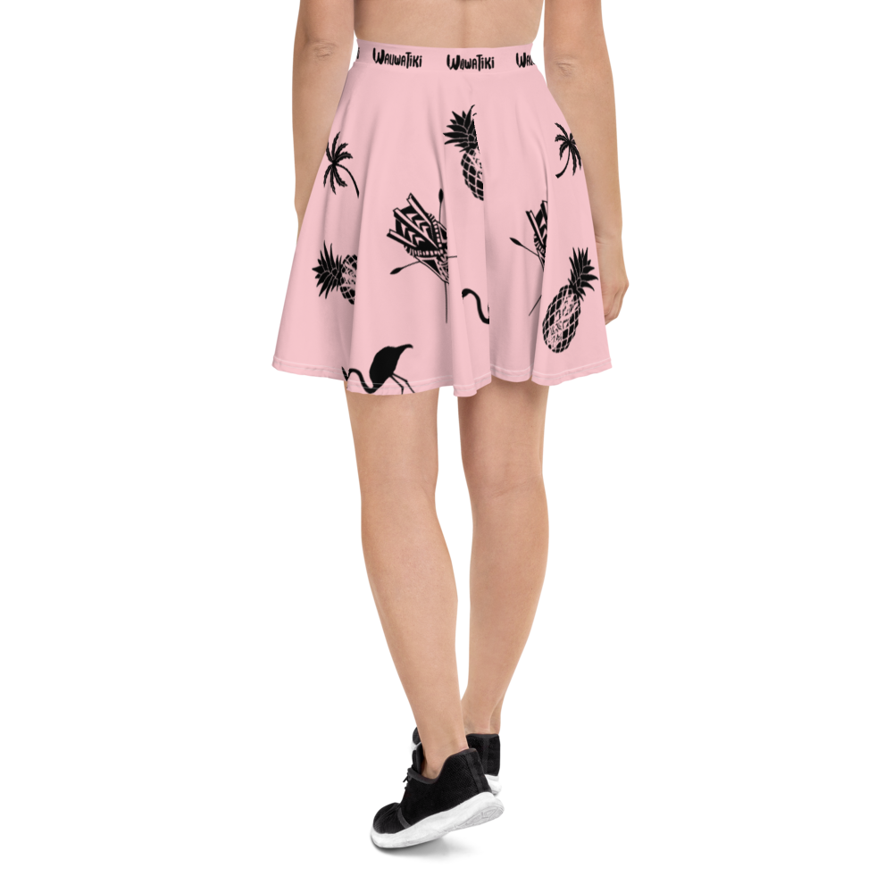 Pink Skater Skirt
