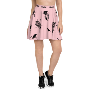 Pink Skater Skirt